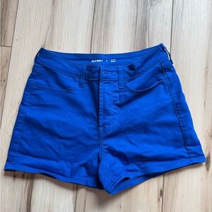 Old Navy Women's Vibrant Blue Jean Shorts